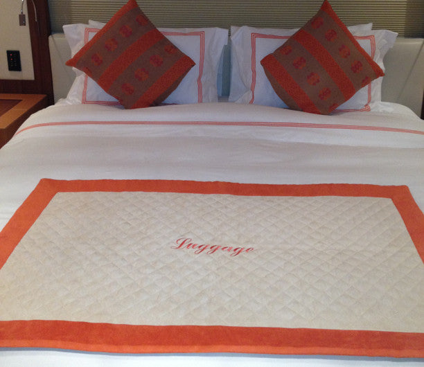 Yacht Luggage Mats — Protect Your Bed Linens